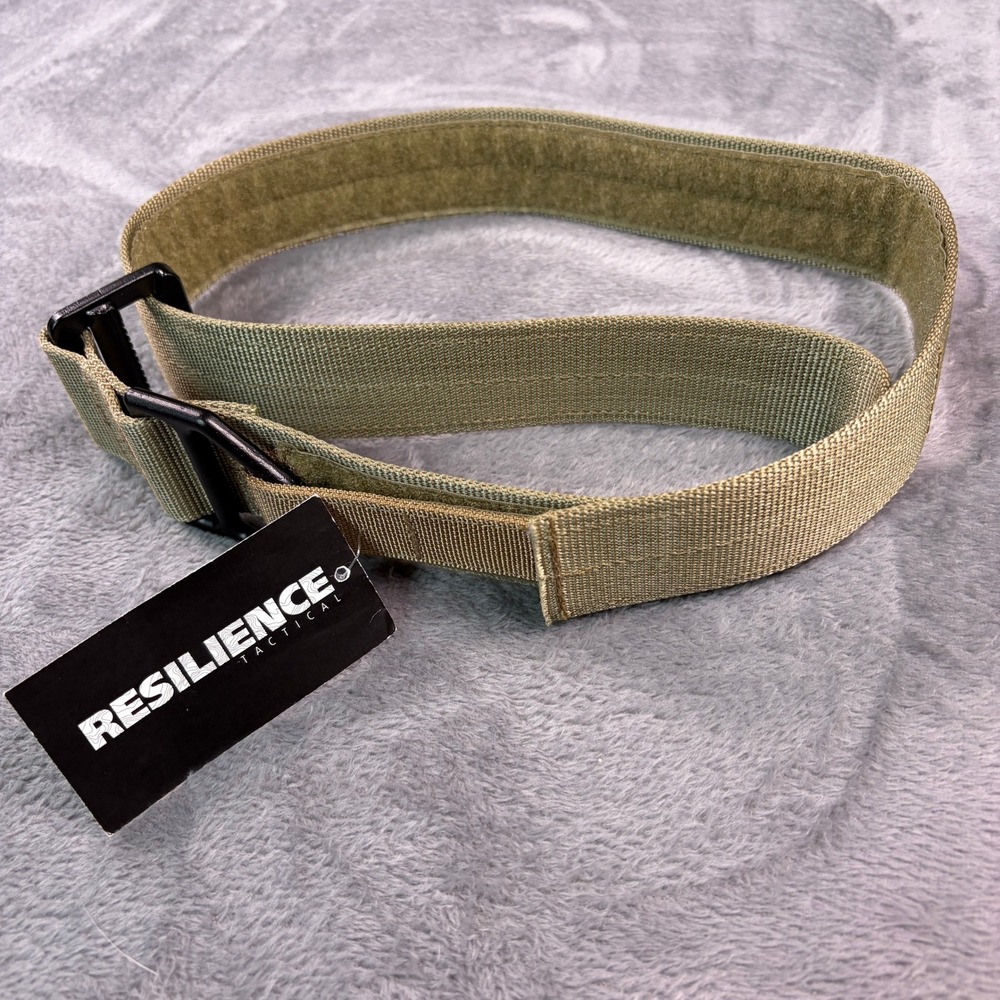 US Forces Resilience Tactical OCP Riggers Belt Size Medium Coyote Tan Nylon USA